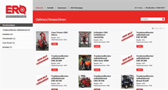 Desktop Screenshot of ero-gebrauchtmaschinen.de
